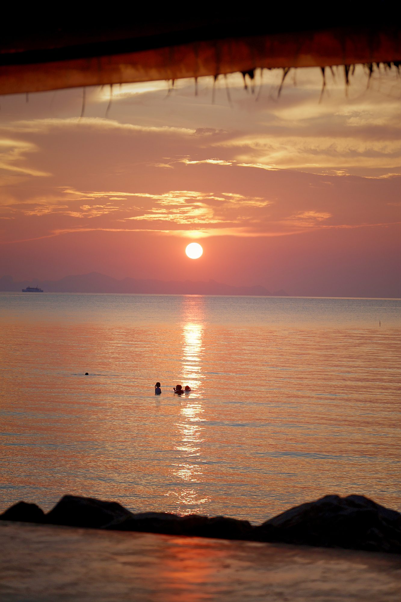 Sunset over Koh Samui