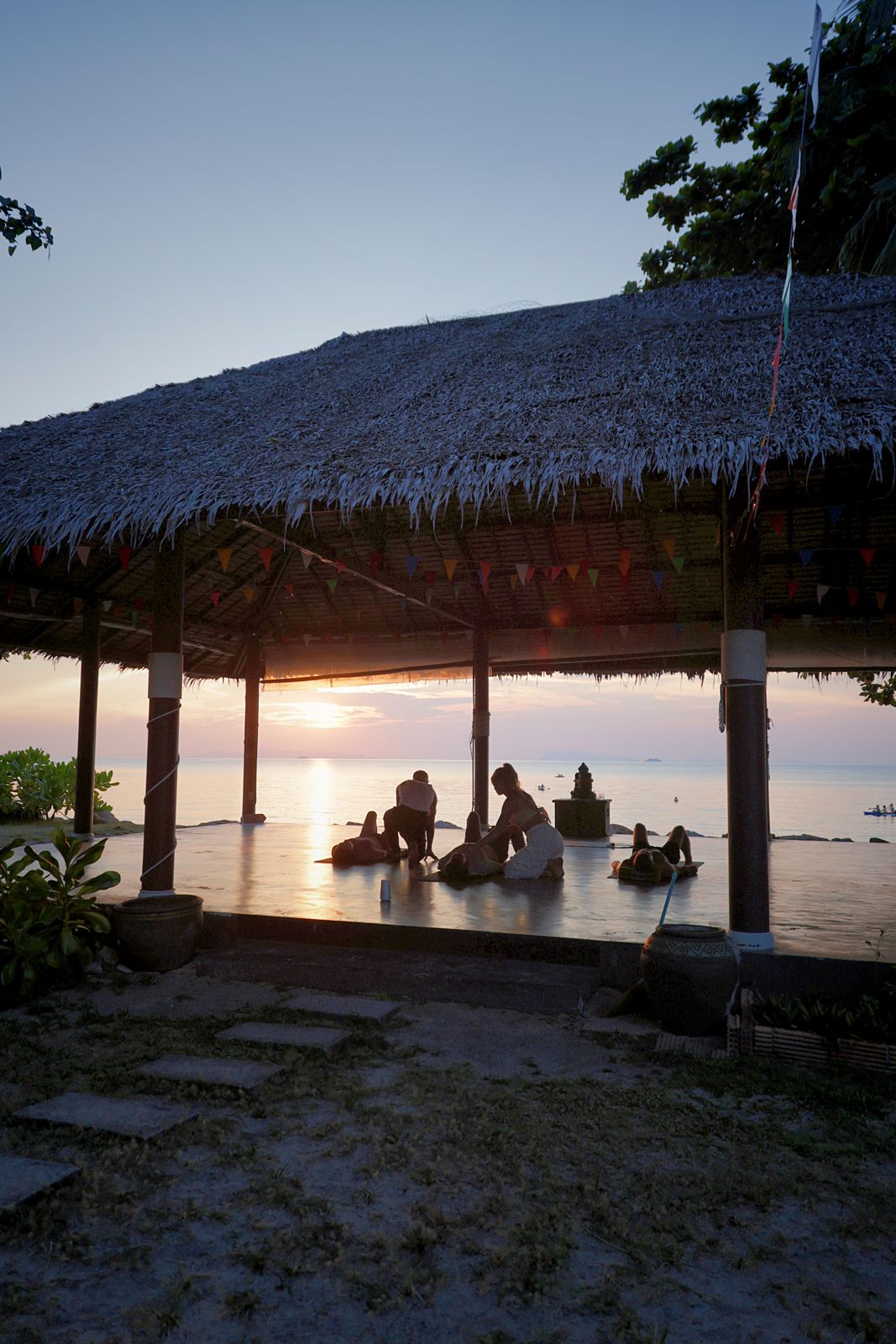 The Edge retreat, Koh Samui at sunset